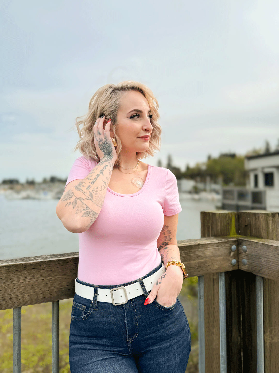 Faith Short Sleeve Bodysuit